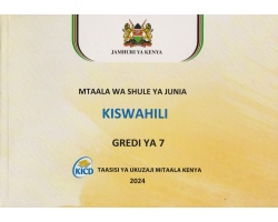 Curriculum Design Kiswahili Grade 7