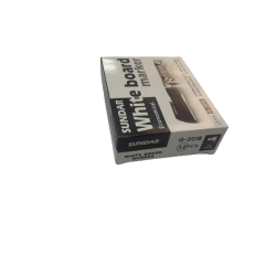 Whiteboard Marker Black Sundar (Pkt of 10Pcs)