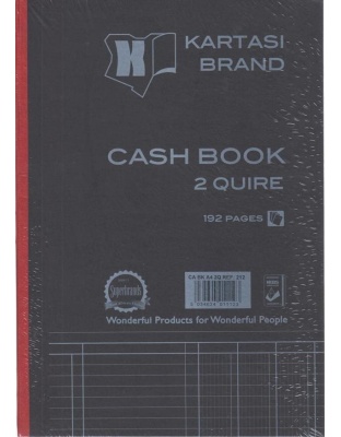 Cash Book A4 2 Quire