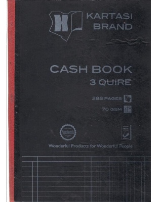 Cash Book A4 3 Quire