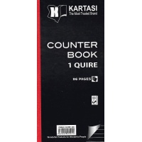 Counter Book 1 Quire Half size