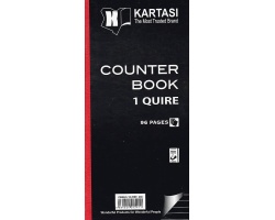 Counter Book 1 Quire Half size