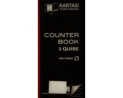Counter Book 3 Quire Half size