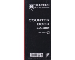 Counter Book 4 Quire Half  size