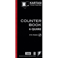 Counter Book 6 Quire Half size