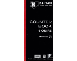 Counter Book 6 Quire Half size