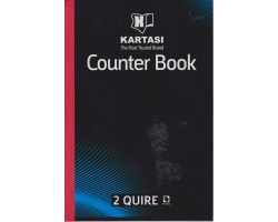 Counter Book A4 2 Quire