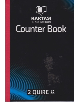 Counter Book A4 2 Quire