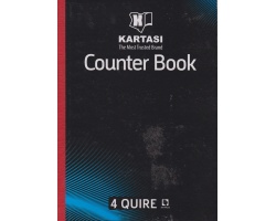 Counter Book A4 4 Quire