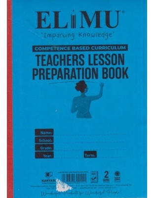 Elimu CBC Teachers Lesson Preparation Book