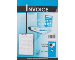 Invoice Book A5