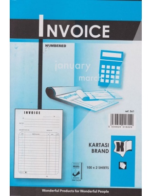Invoice Book A5