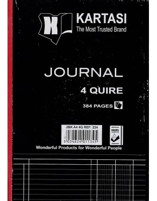 Journal Book A4 4 Quire