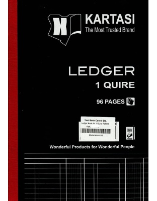 Ledger Book A4 1 Quire