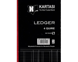 Ledger Book A4 4 Quire